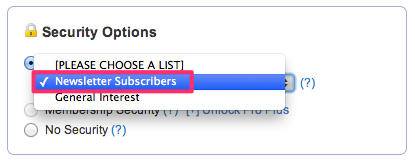 List Grower Security