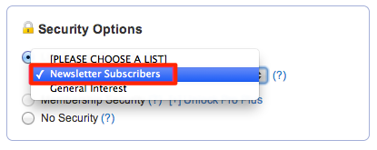 List Grower Security